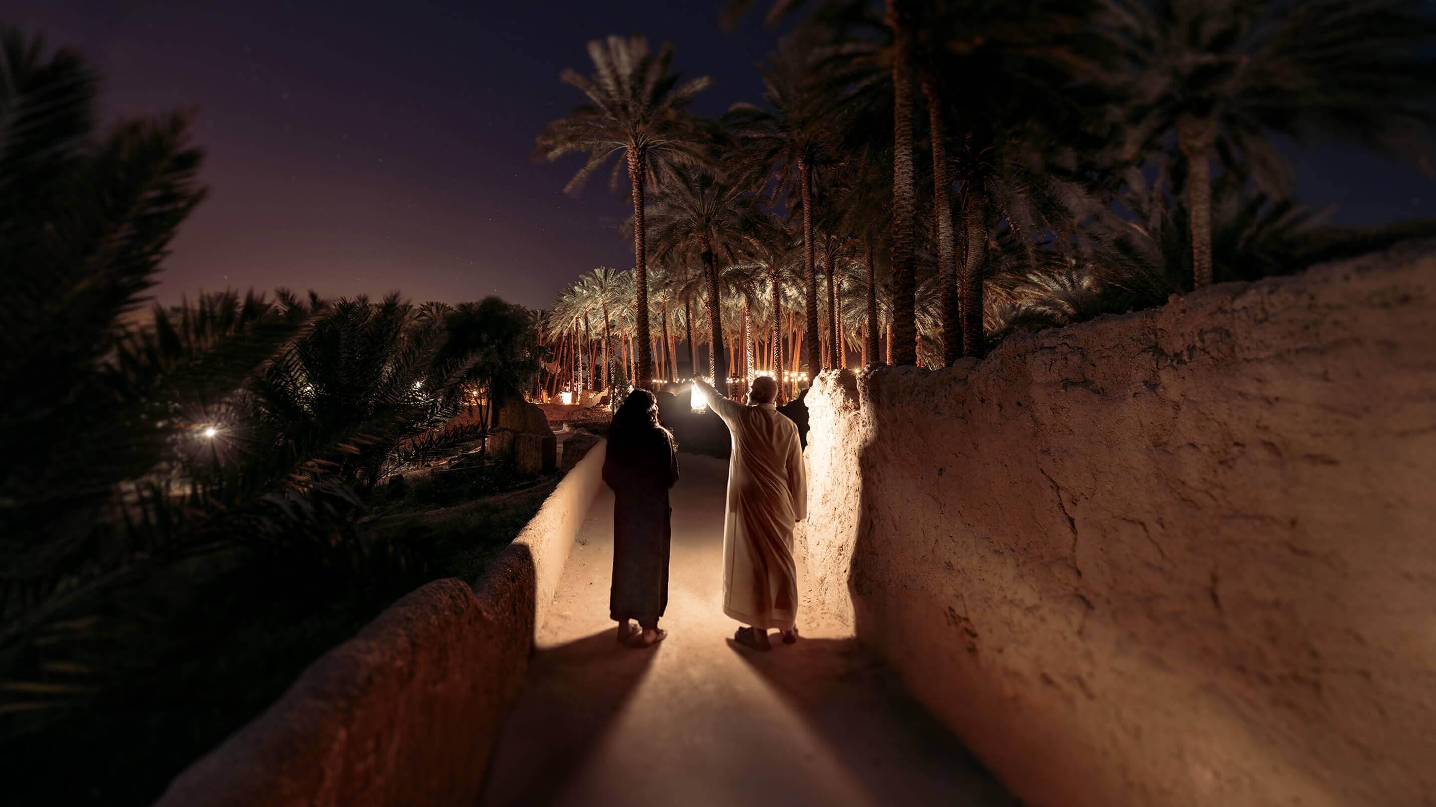 جولة على مسار الواحة التراثي في العلا