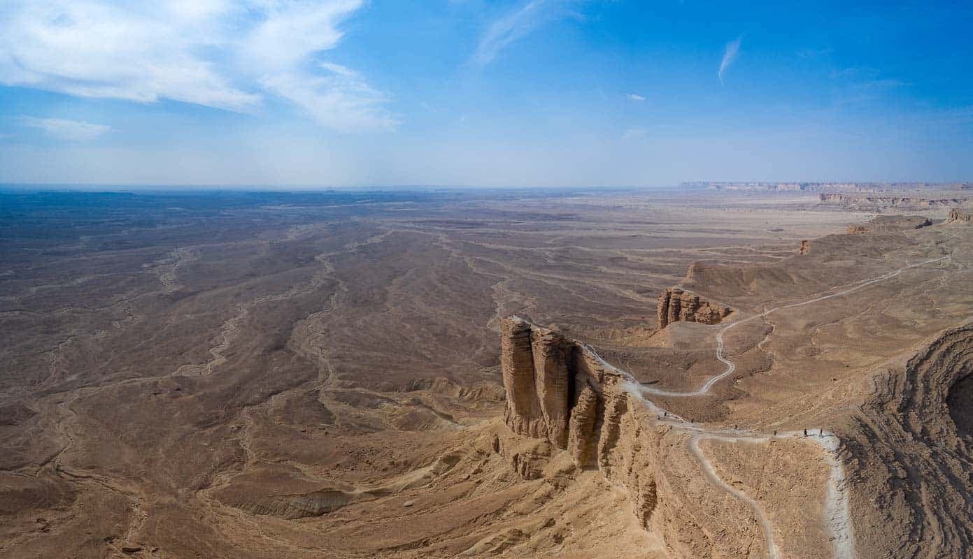  حافة العالم و محمية الغزلان